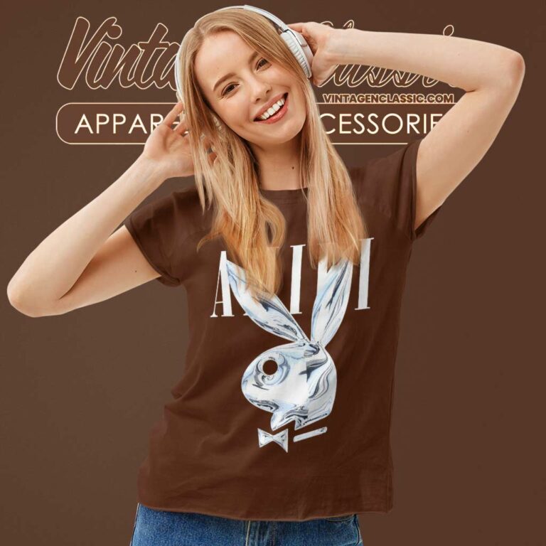 Amiri Playboy Women TShirt Amiri Playboy Women TShirt