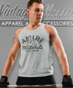 Amiri Record Wolf Tank Top Racerback