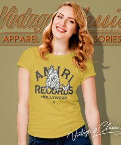 Amiri Record Wolf Women T Shirt