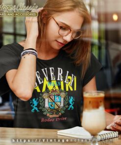 Amiri Shirt Beverly Hills Rodeo Drive Graphic Women TShirt