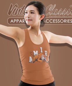 Amiri Vintage Tiger Tank Top Racerback