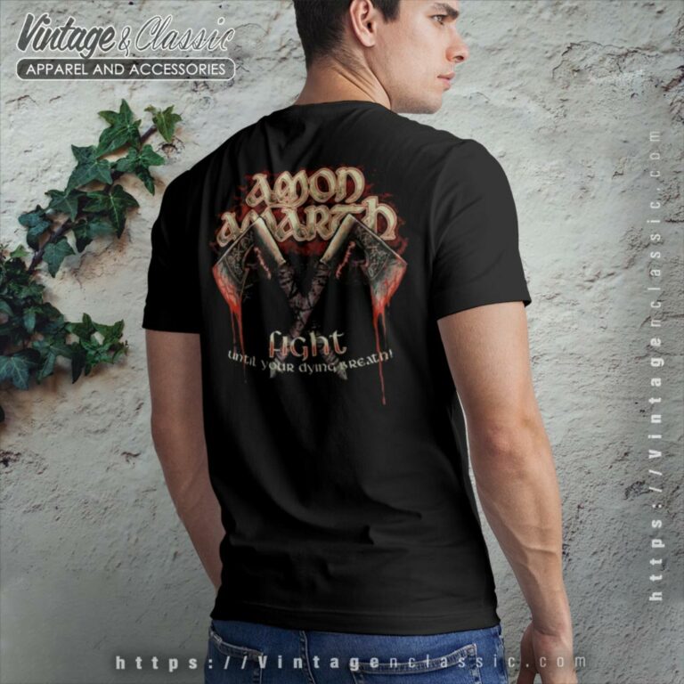 Amon Amarth Fight Backside T Shirt Amon Amarth Fight Backside T Shirt