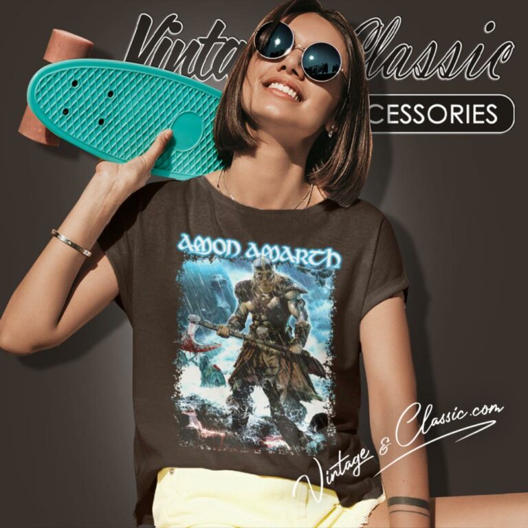 Amon Amarth Jomsviking Women T Shirt Amon Amarth Jomsviking Women T Shirt