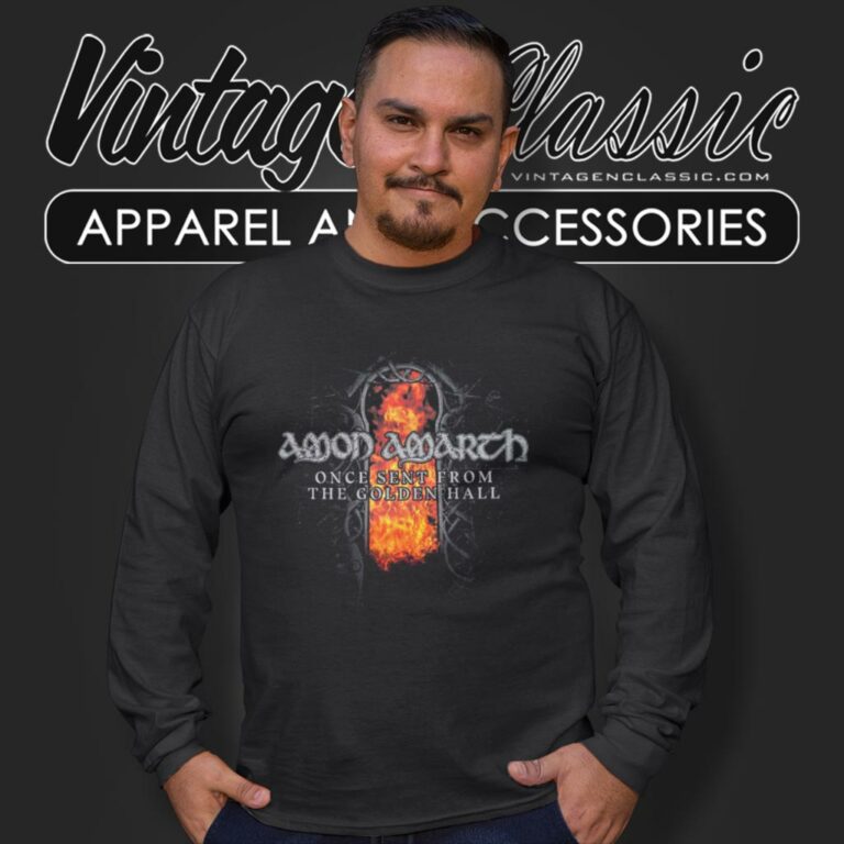 Amon Amarth Once Sent Long Sleeve Tee Amon Amarth Once Sent Long Sleeve Tee