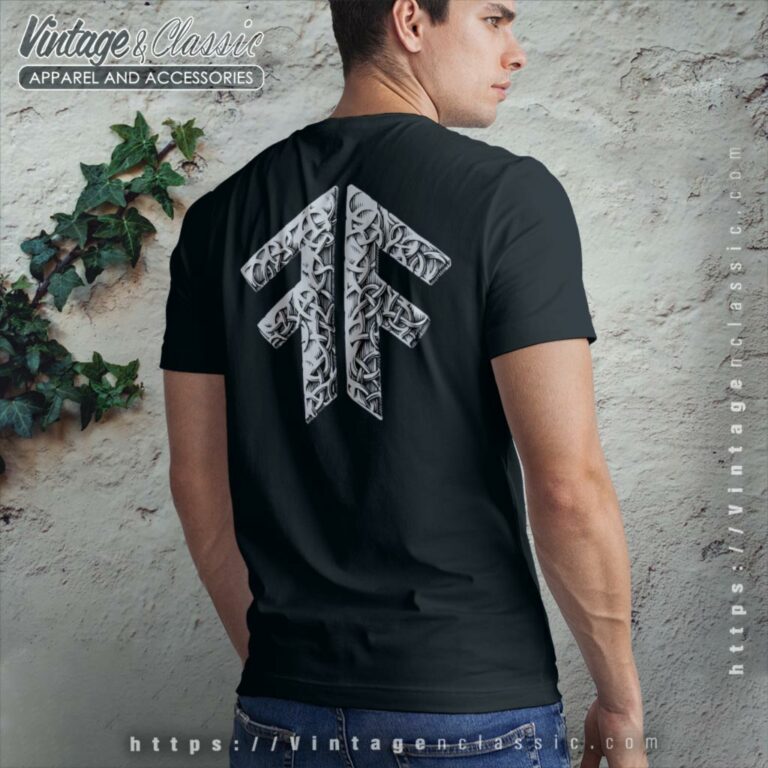 Amon Amarth Ornament Runes Backside T Shirt Amon Amarth Ornament Runes Backside T Shirt