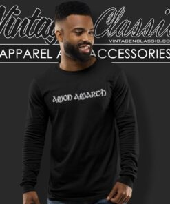 Amon Amarth Ornament Runes Long Sleeve Tee