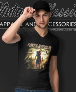 Amon Amarth Shirt Get In The Ring V Neck TShirt