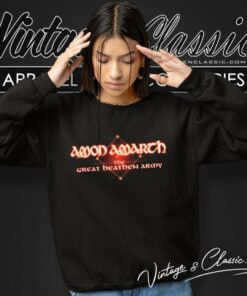 Amon Amarth Shirt Great Heathen Army Sweatshirt