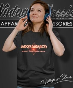Amon Amarth Shirt Great Heathen Army Women T Shirt