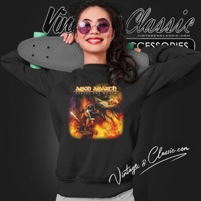 Amon Amarth Shirt Versus The World Sweatshirt Amon Amarth Shirt Versus The World Sweatshirt