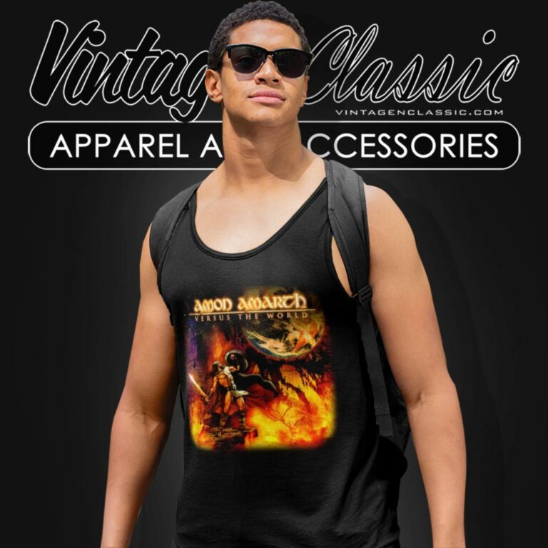 Amon Amarth Shirt Versus The World Tank Top Racerback Amon Amarth Shirt Versus The World Tank Top Racerback