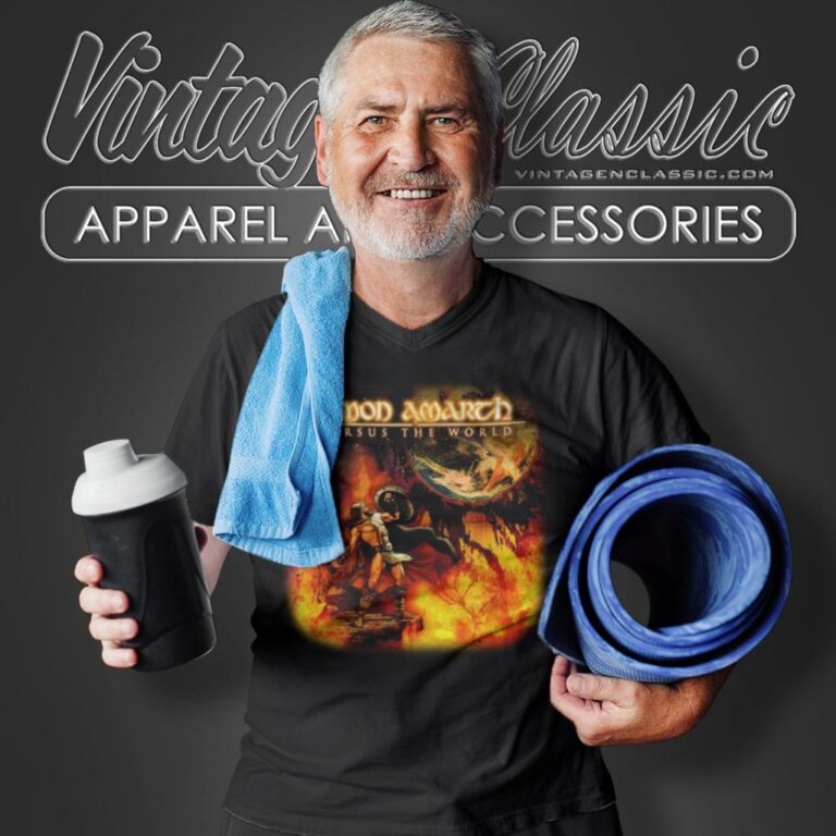 Amon Amarth Shirt Versus The World V Neck TShirt Amon Amarth Shirt Versus The World V Neck TShirt