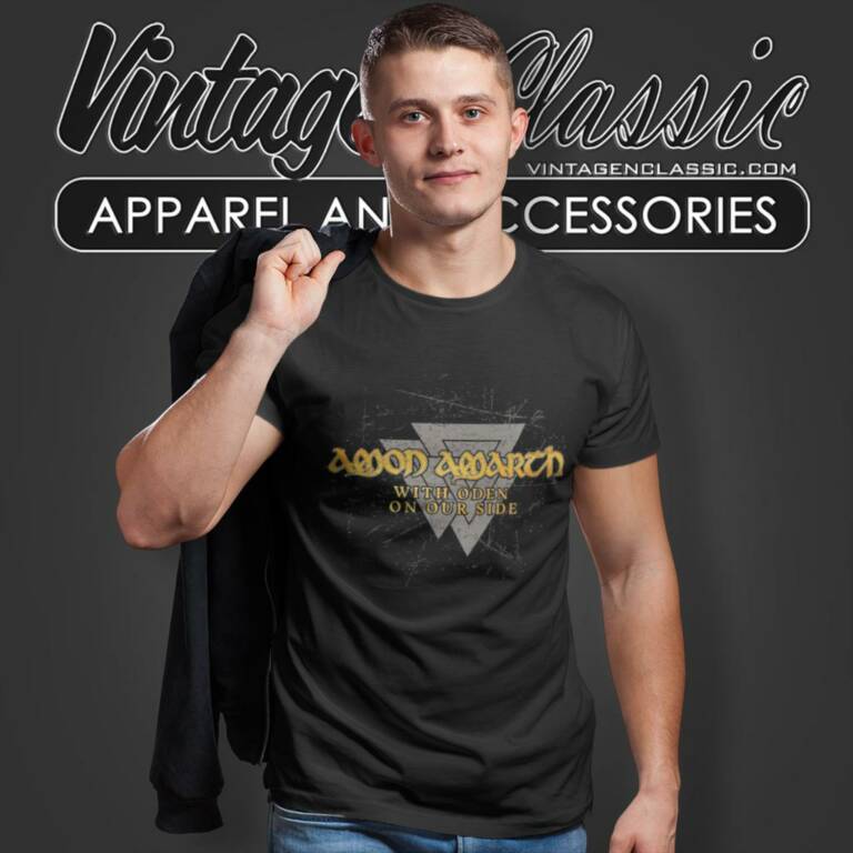 Amon Amarth Shirt With Oden On Our Side T Shirt Amon Amarth Shirt With Oden On Our Side T Shirt