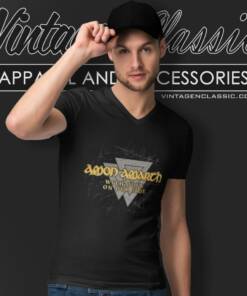 Amon Amarth Shirt With Oden On Our Side 7 Amon Amarth Shirt With Oden On Our Side V Neck TShirt