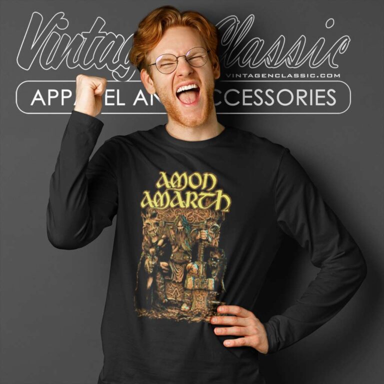 Amon Amarth Thor Long Sleeve Tee Amon Amarth Thor Long Sleeve Tee