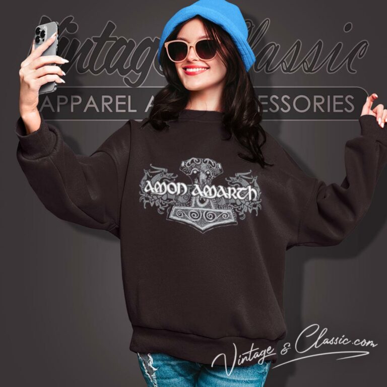 Amon Amarth Viking Horse Sweatshirt Amon Amarth Viking Horse Sweatshirt