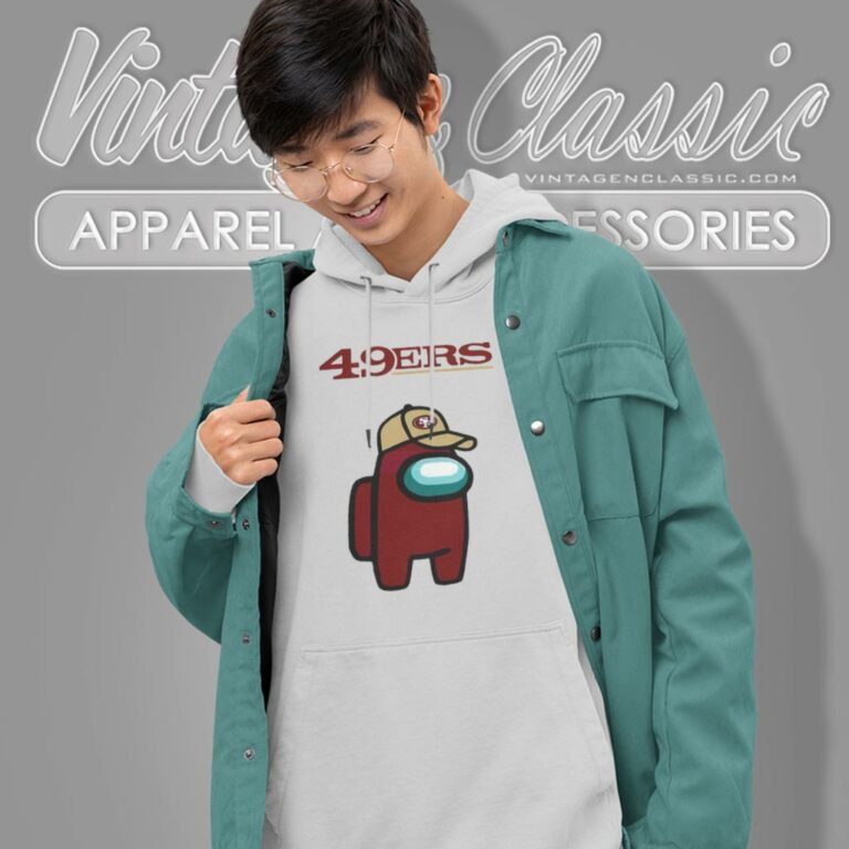 Among Us San Francisco 49ers Hoodie Among Us San Francisco 49ers Hoodie