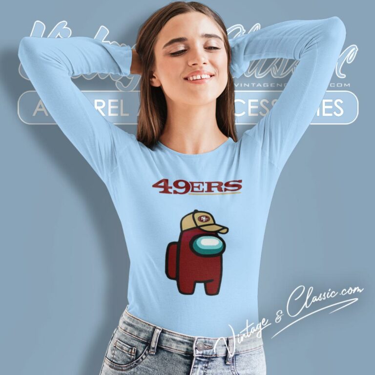 Among Us San Francisco 49ers Long Sleeve Tee Among Us San Francisco 49ers Long Sleeve Tee