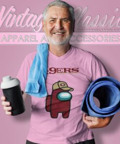 Among Us San Francisco 49ers V Neck TShirt