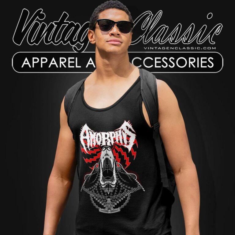Amorphis Bear Tank Top Racerback Amorphis Bear Tank Top Racerback