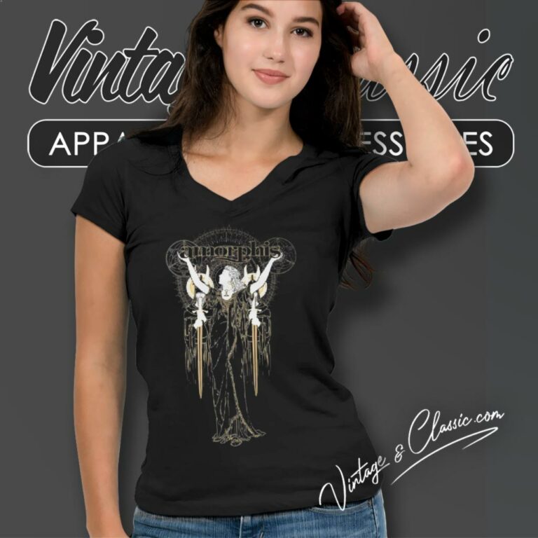 Amorphis Oracle V Neck TShirt Amorphis Oracle V Neck TShirt