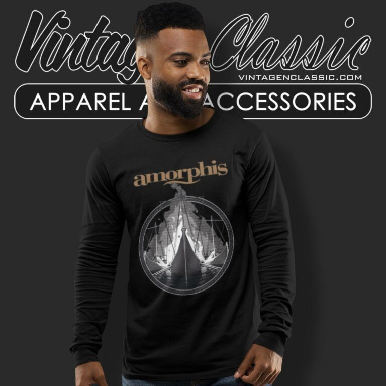 Amorphis Pyres Ship Long Sleeve Tee Amorphis Pyres Ship Long Sleeve Tee