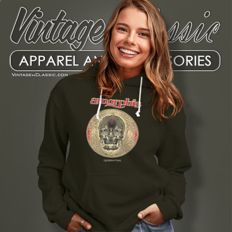 Amorphis Shirt Queen Of Time Hoodie Amorphis Shirt Queen Of Time Hoodie