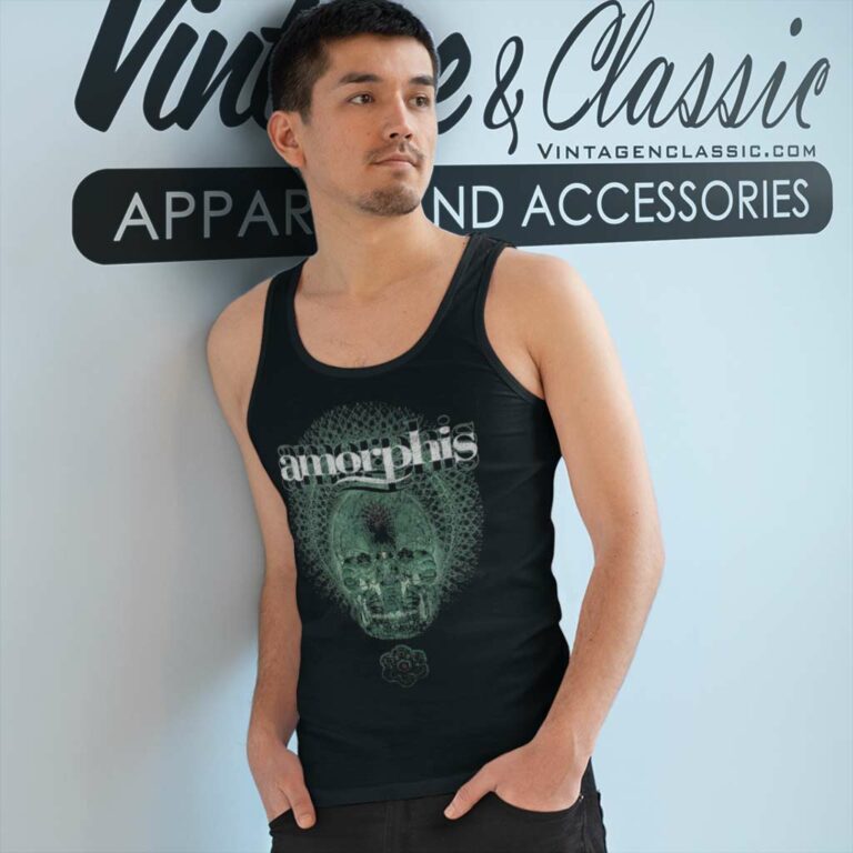 Amorphis Shirt Queen Of Time Live Tank Top Racerback Amorphis Shirt Queen Of Time Live Tank Top Racerback