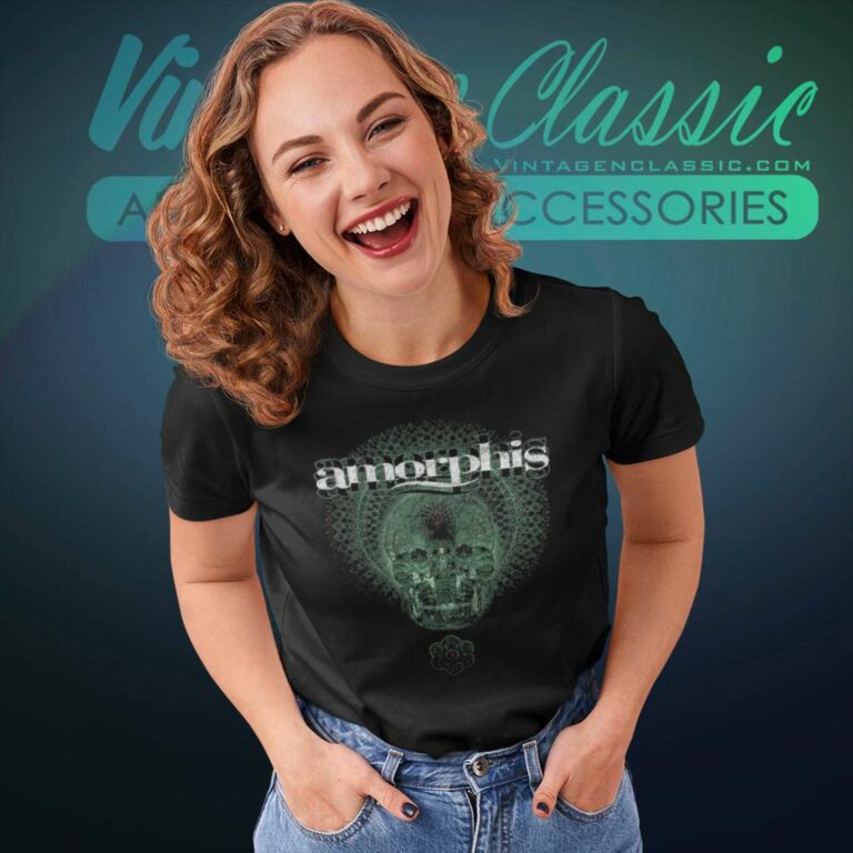 Amorphis Shirt Queen Of Time Live Women TShirt Amorphis Shirt Queen Of Time Live Women TShirt