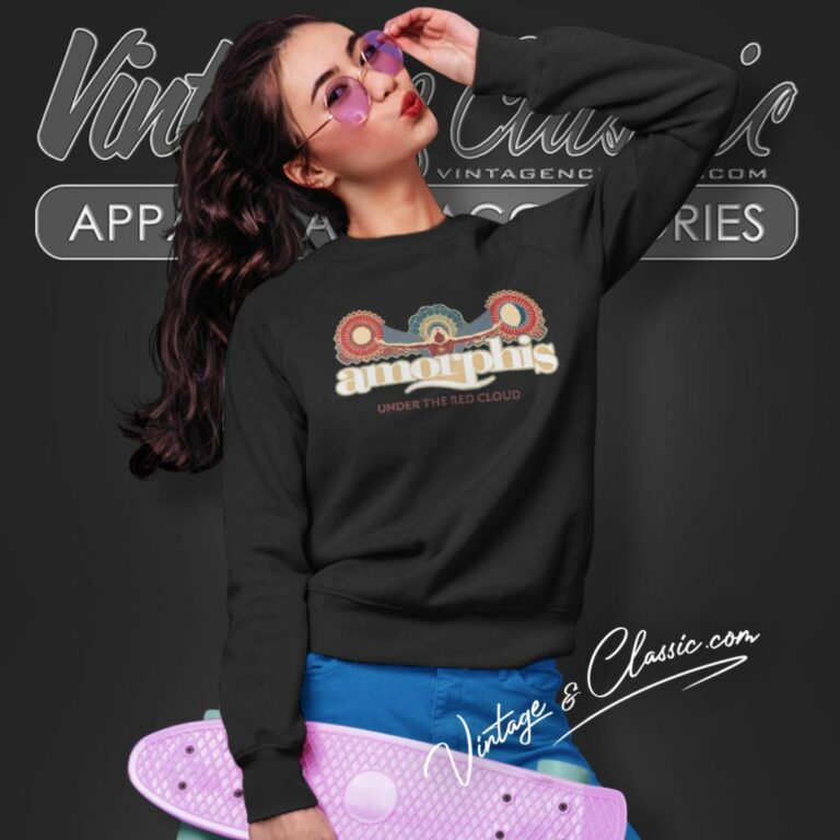 Amorphis Shirt Sun Moon Logo Sweatshirt Amorphis Shirt Sun Moon Logo Sweatshirt