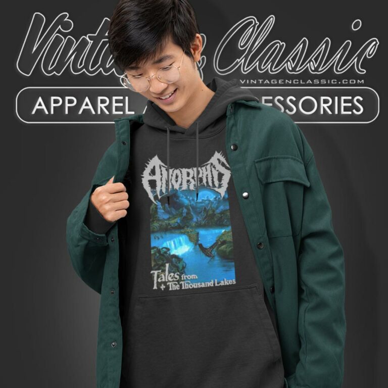 Amorphis Shirt Tales From 1000 Lakes Hoodie Amorphis Shirt Tales From 1000 Lakes Hoodie