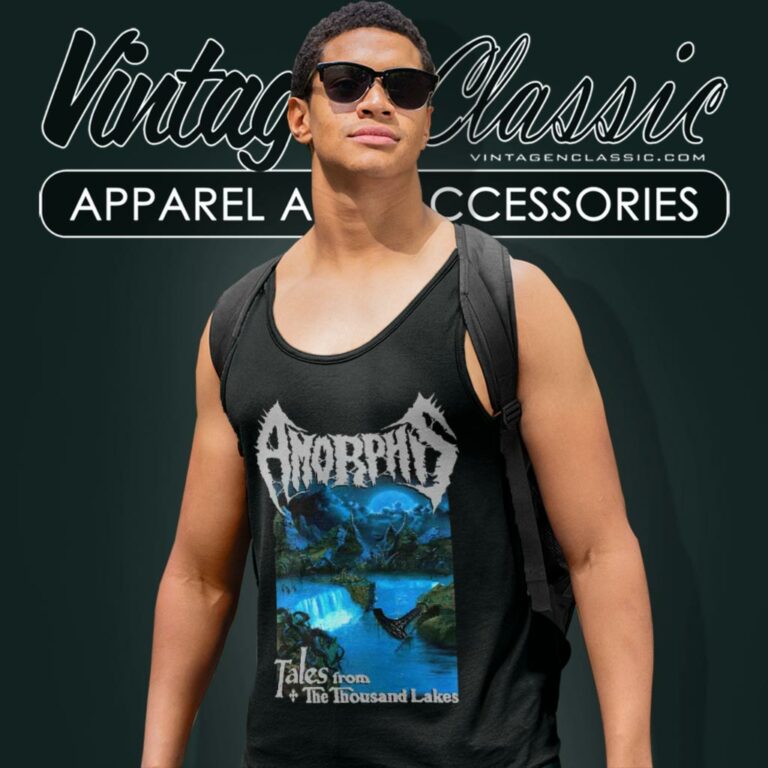 Amorphis Shirt Tales From 1000 Lakes Tank Top Racerback Amorphis Shirt Tales From 1000 Lakes Tank Top Racerback