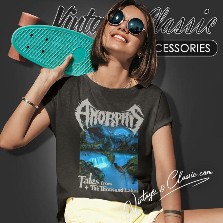 Amorphis Shirt Tales From 1000 Lakes Women T Shirt Amorphis Shirt Tales From 1000 Lakes Women T Shirt