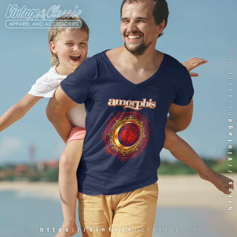 Amorphis The Moon V Neck TShirt Amorphis The Moon V Neck TShirt