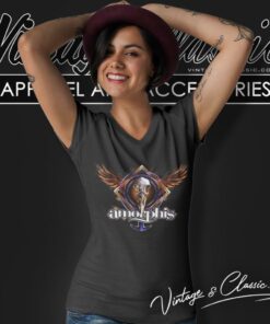 Amorphis Wings V Neck TShirt