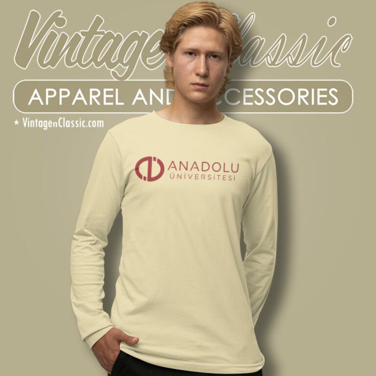 Anadolu University Logo Long Sleeve Tee Anadolu University Logo Long Sleeve Tee