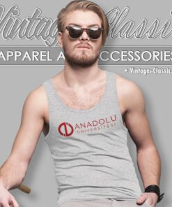Anadolu University Logo Tank Top Racerback