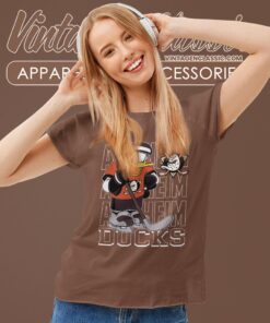 Anaheim Ducks Donald Duck Hockey Shirt Women T shirt