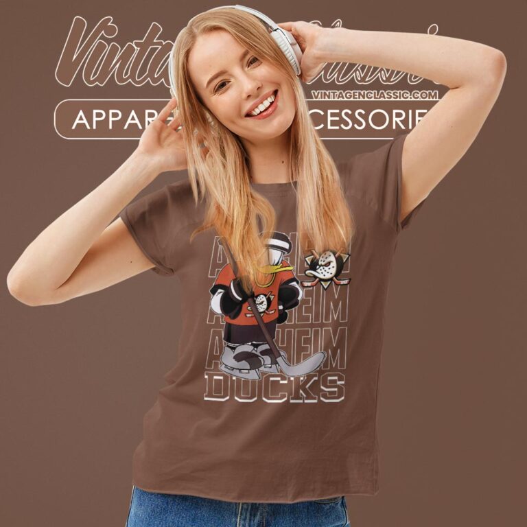 Anaheim Ducks Donald Duck Hockey Shirt Women T shirt Anaheim Ducks Donald Duck Hockey Shirt Women T shirt