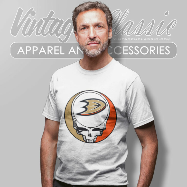 Anaheim Ducks Grateful Dead Steal Your Face T Shirt Anaheim Ducks Grateful Dead Steal Your Face T Shirt