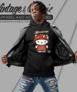 Anaheim Ducks Hello Kitty Shirt Hoodie