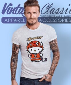 Anaheim Ducks Hello Kitty Shirt T shirt