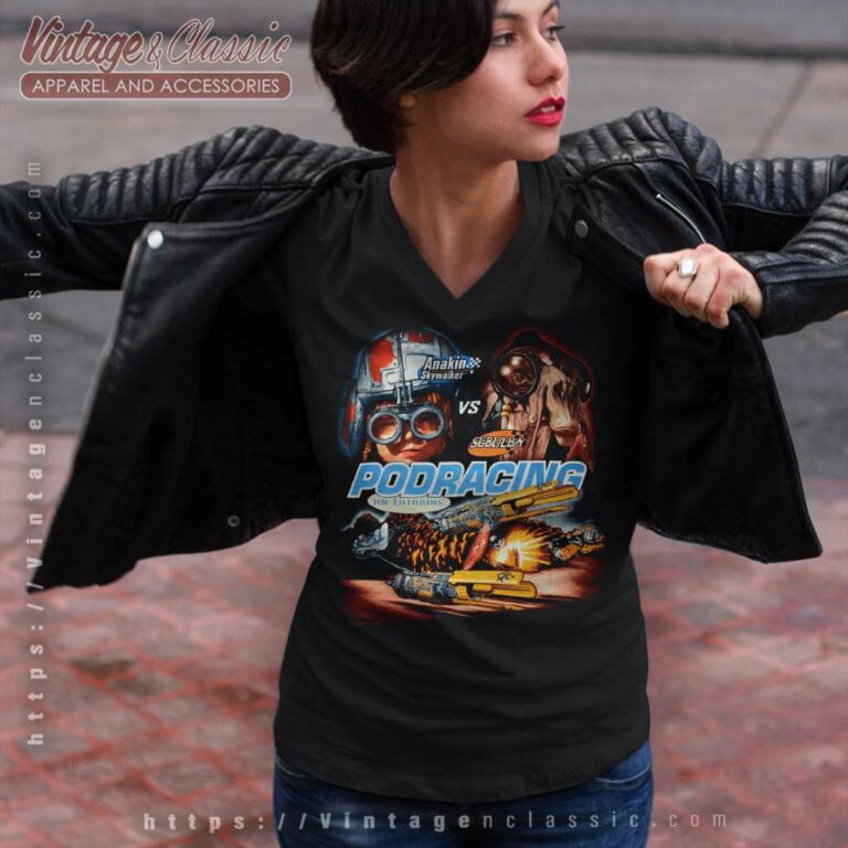 Anakin Sebulba Pod Race Jedi Racing Star Wars V Neck TShirt Anakin Sebulba Pod Race Jedi Racing Star Wars V Neck TShirt