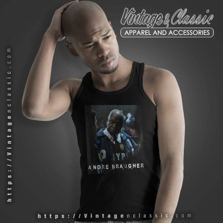 Andre Braugher Rip Brooklyn Nine Nine Tank Top Racerback Andre Braugher Rip Brooklyn Nine Nine Tank Top Racerback