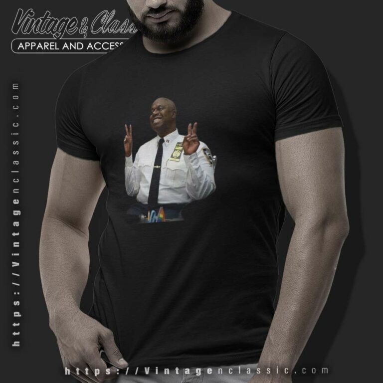 Andre Braugher Shirt Smiling Captain Raymond Holt T Shirt Andre Braugher Shirt Smiling Captain Raymond Holt T Shirt