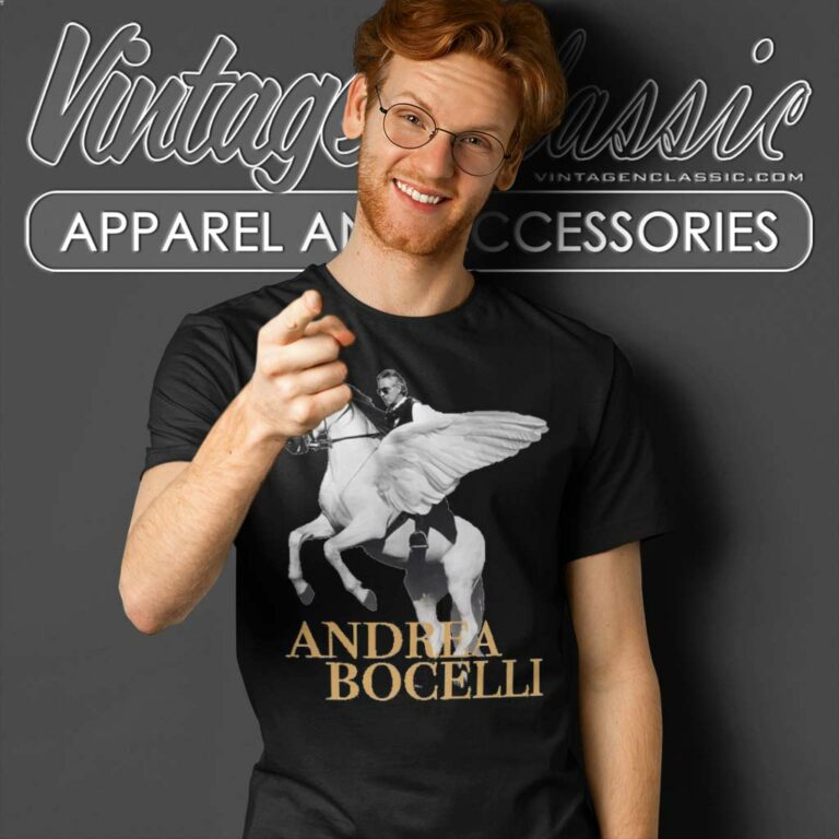 Andrea Bocelli Pegasus T Shirt Andrea Bocelli Pegasus T Shirt