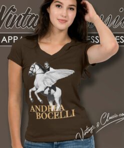 Andrea Bocelli Pegasus Shirt 6 Andrea Bocelli Pegasus V Neck TShirt