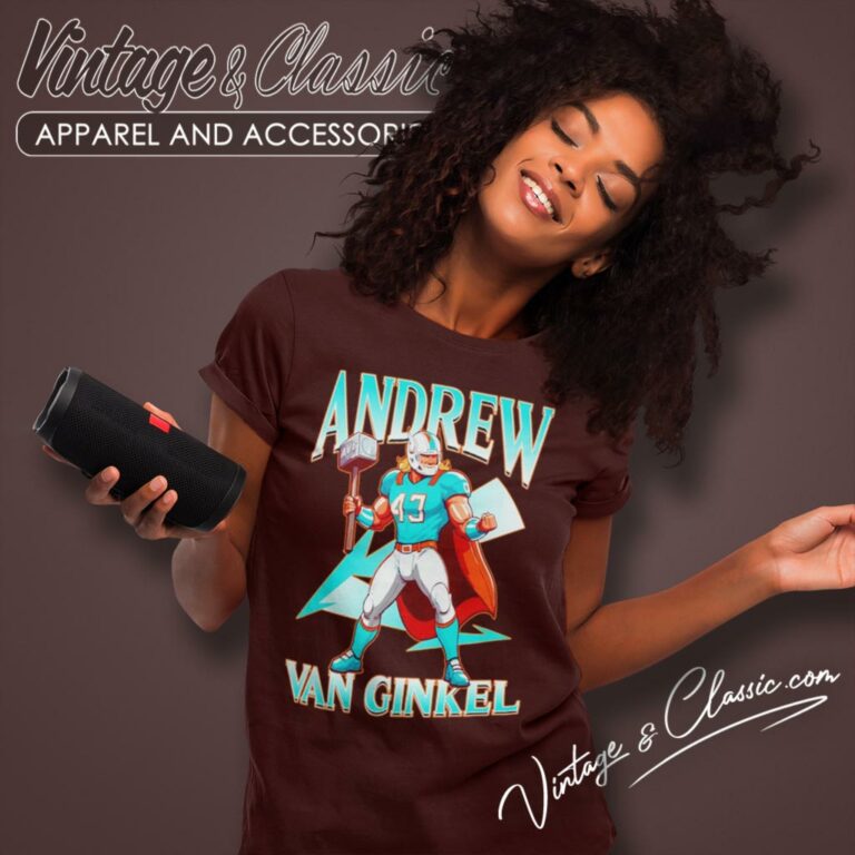 Andrew Van Ginkel Thor Miami Dolphins Women T Shirt Andrew Van Ginkel Thor Miami Dolphins Women T Shirt