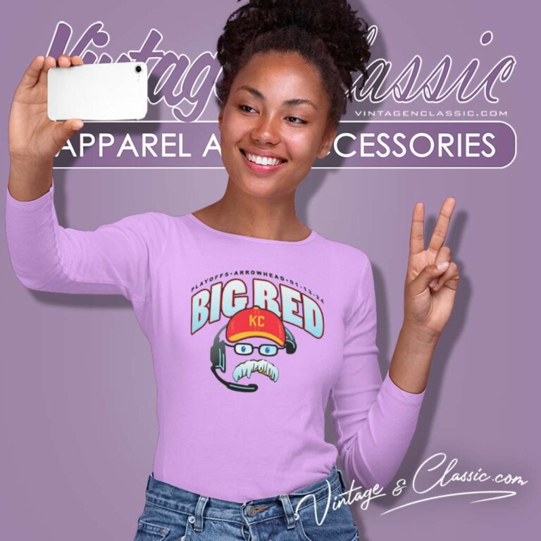 Andy Reid Mustache Shirt Playoffs Arrowhead Big Red Chiefs Long Sleeve Tee Andy Reid Mustache Shirt Playoffs Arrowhead Big Red Chiefs Long Sleeve Tee