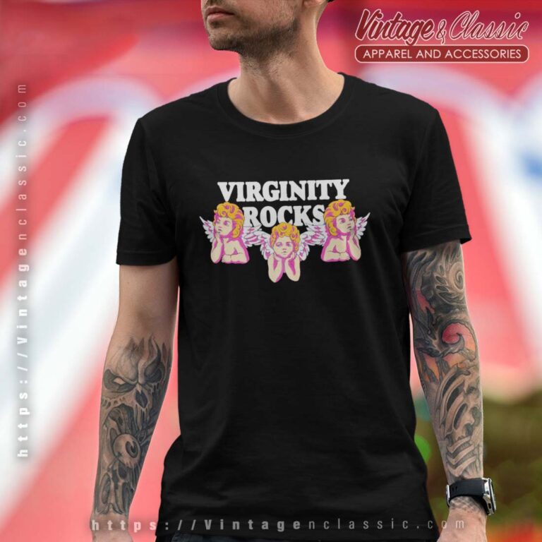 Angel Virginity Rocks Tshirt Angel Virginity Rocks Tshirt